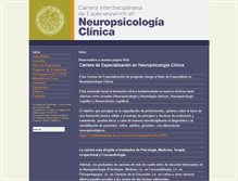 Tablet Screenshot of pgneuropsicologia.com.ar